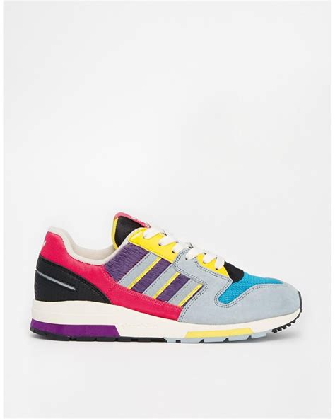 multi colored sneakers adidas